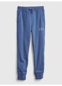 GAP Dětské tepláky fit tech Logo joggers - Kluci