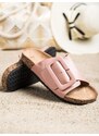 Shelvt ECO LEATHER FLIP-FLOPS WITH BUCKLE