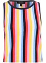 Juicy Couture Sleeveless Microterry Striped Tank