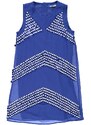 French Connection Stripe Sequin Dress