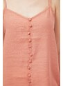 Trendyol Dried Rose Strapped Blouse