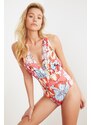 Trendyol Swimsuit - Multi-color - Floral