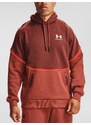 Under Armour Mikina UA Rival Fleece AMP HD-RED - Pánské