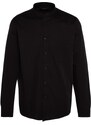 Trendyol Limited Edition Black Men's Regular Fit Large Collar Shirt