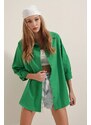 Bigdart 3900 Oversize Basic Long Shirt - Green