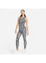Nike Fast-Women's Mid-Rise Printed Full-Length Training Leggings with Pockets PRINTED