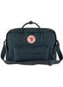 Batoh Fjallraven Kanken Weekender tmavomodrá barva, velký, hladký, F23802