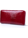 Jennifer Jones Dámská kožená peněženka s poutkem červená 5295-2