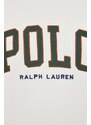 Mikina Polo Ralph Lauren pánská, béžová barva, s aplikací