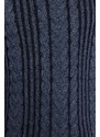 Trendyol Indigo Regular Fit Wash Effect Hair Knit Knitwear Sweater