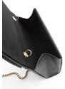 Marjin Women's Clutches & Shoulder Bags, Gold Color, Chain Strap Ginle, black