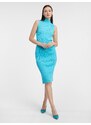 Orsay Modrá dámská svetrová midi sukně - Dámské