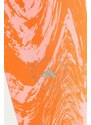 Tréninkové legíny adidas by Stella McCartney TruePurpose Optime oranžová barva, vzorované