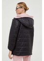 Oboustranná bunda Liu Jo dámská, růžová barva, přechodná