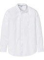 bonprix Essential košile Oxford s dlouhým rukávem Bílá