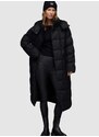 Kabát AllSaints ALLANA PUFFER dámský, černá barva, zimní, oversize