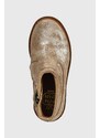 Dětské semišové boty Pom D'api SISTER BOOTS béžová barva