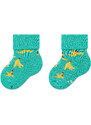 Sada 2 párů dětských vysokých ponožek Happy Socks