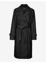 Černý dámský kabát VERO MODA Fortunevega - Dámské