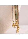 GRACE Jewellery Elegantní náramek se zirkony Erika Black, chirurgická ocel
