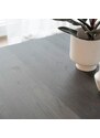 Tmavě hnědá dubová prodlužovací deska ke stolu ROWICO FILIPPA 45 x 120 cm
