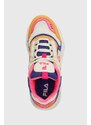 Dětské sneakers boty Fila Collene oranžová barva