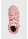 Dětské sneakers boty Puma Carina 2.0 Mid WTR PS růžová barva