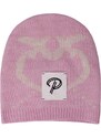 Dětská čepice s příměsí vlny Pinko Up růžová barva, z tenké pleteniny