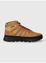 Boty Timberland Euro Trekker Mid Leather pánské, žlutá barva, TB0A62CR2311