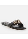 Yaya by Hotiç Black Women's Pedestrian Slippers