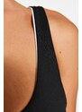 Trendyol Black Medium Support/Shaping Double Sided Wearable Knitted Sports Bra