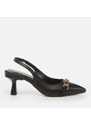 Yaya by Hotiç Women's Black Pedestrian Stilettos