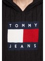 Svetr Tommy Jeans dámský, černá barva