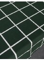 Storefactory Bavlněný ubrus Green Checkered 250 x 140 cm