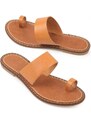 Capone Outfitters Mules - Brown - Flat