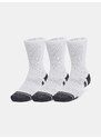 Sada tří pánských ponožek v bílé barvě Under Armour Performance