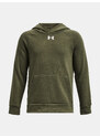 Under Armour Mikina UA Rival Fleece Hoodie-GRN - Kluci