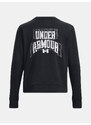 Under Armour Mikina UA Rival Terry Graphic Crew-BLK - Dámské