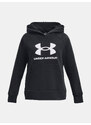 Under Armour Mikina UA Rival Fleece BL Hoodie-BLK - Holky