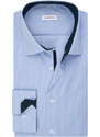 Pánská nežehlivá slim fit košile s drobným kostičkovaným vzorem Seidensticker