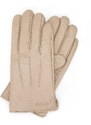 Pánské rukavice Wittchen, béžová, přírodní kůže