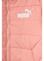 Dětská bunda Puma ESS Hooded Padded Jacket oranžová barva