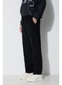Manšestrové kalhoty Taikan Chiller Pant Corduroy černá barva, TP0007.BLKCRD