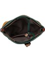 Dámská kabelka přes rameno tmavě zelená - MaxFly Leronia zelená
