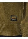Barbour International Barbour International Cable Knitted Jumper — Archive Olive