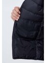 Péřová bunda adidas pánská, černá barva, zimní