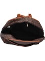 L&H Luxusní dámský batoh Berumo, tmavě hnědá
