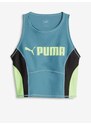 Modrý dámský sportovní top Puma Fit Eversculpt - Dámské