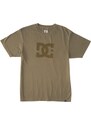 Dc shoes pánské tričko DC Star Pigment Capers Enzyme Wash | Zelená