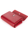 Jennifer Jones Dámská kožená peněženka červená 5299